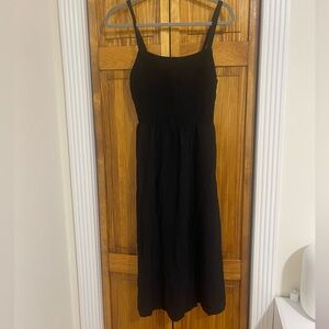 Black Old Navy cami dress, size m